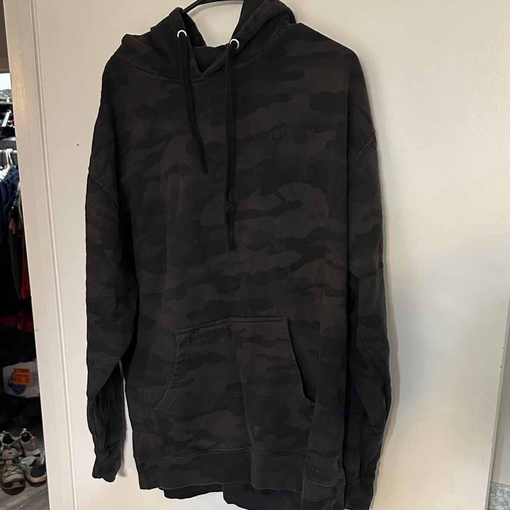 Men's Dark Camo Hoodie